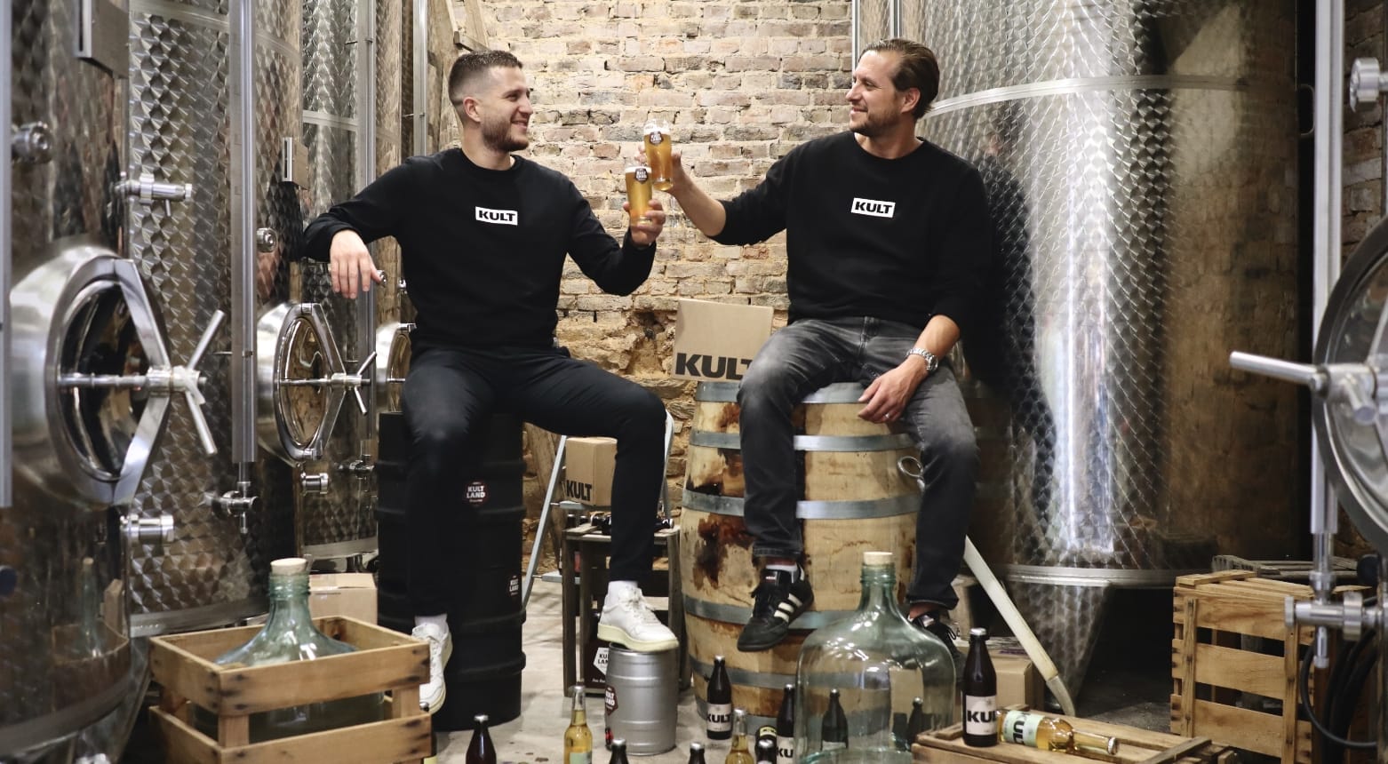 Foto von Lorenz und Norman Groh